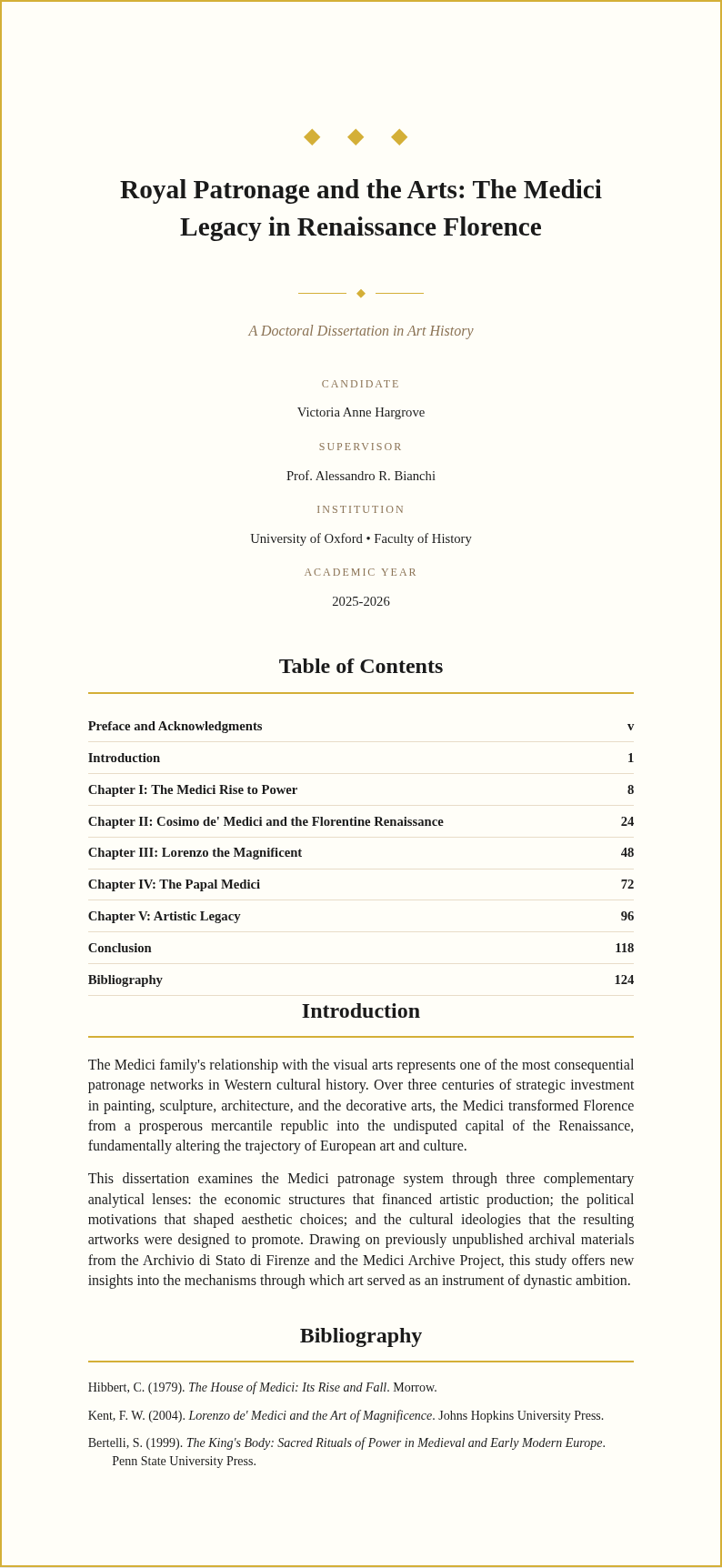 Ceremonial thesis